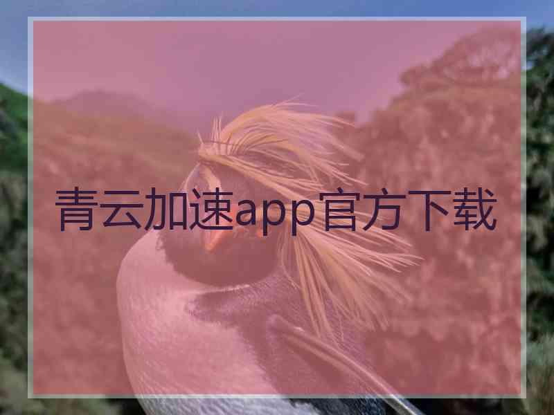 青云加速app官方下载